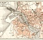 Boulogne-sur-Mer city map, 1909