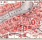Arles city map, 1885