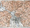 Graz region map, 1910