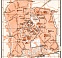 Udine city map, 1908
