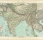 Southern Asia Map, 1905