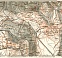 Meran (Merano) and environs map, 1913