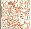 Vichy city map, 1902