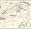 Switzerland, railway and water connections scheme (legend in Russian), 1903
