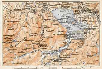 Killarney environs map, 1906