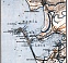 Cádiz and environs map, 1929