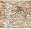 Siena environs map, 1909