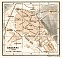 Sassari city map, 1912