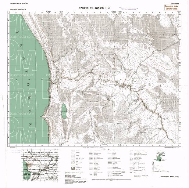 Obža. Pisi. Topografikartta 511310. Topographic map from 1942. Use the zooming tool to explore in higher level of detail. Obtain as a quality print or high resolution image