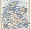 Rügen Island map, 1887