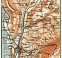 Aix-les-Bains environs map, 1913