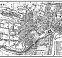Kassel (Cassel) city map, 1887