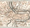 Bern (Berne) city map, 1909