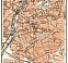 Le Mans city map, 1913