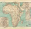 Africa Map (in Russian), 1910