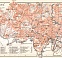 Christiania (Oslo) city map, 1911