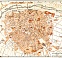 Valencia city map, 1899