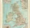 British Isles Map, 1905