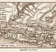 Nervi (of Genua) town plan. Lageplan von Nervi, 1903