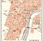 Szegedin (Szeged) city map, 1911