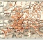 Teplitz (Teplice) city map, 1913