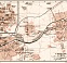 Timişoara (Temesvár) city map, 1911