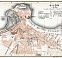 Gijón city map, 1913