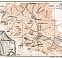 Jerez de la Frontera city map, 1913