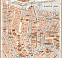 Amsterdam, central part map, 1909