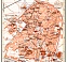 Salamanca city map, 1899