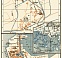 Aquileja and Grado town plans, 1911