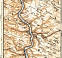 Map of the Course of the Rhine from Coblenz to Bingen, 1905