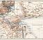 Lucerne (Luzern) city map, 1909