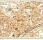 Newcastle upon Tyne city map, 1906