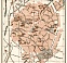 Valenciennes city map, 1909