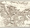 Stavanger city map, 1910