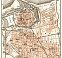 Calais city map, 1909