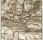 Paganica environs (Gran Sasso) and L´Aquila town plan, 1929