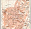 Modena city map, 1908