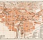 Karlsruhe city map, 1909