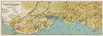 The Black Sea coast of the Caucasus: Novorossiysk - Gelendzhik, 1912
