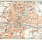 Königsberg (now Kaliningrad) city map, 1906