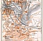 Chambéry city map, 1913