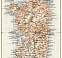 Sardinia (Sardegna) map, 1912