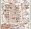 Klagenfurt city map, 1910