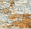 Danube River course map from Vienna to Budapest, 1913