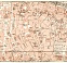 Central Paris districts map: Invalides and Luxembourg, 1903