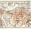 Trondheim (Trondhjem) city map, 1931