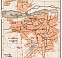 Philippopel (Plovdiv, Пловдивъ) city map, 1914