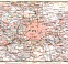 Paris environs map, 1910